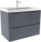 ЗОВ Тумба с умывальником Эридан 60 (графит мат)