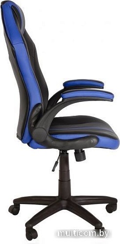 Кресло Меб-ФФ MF-609 (черный/синий)