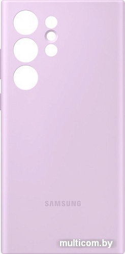Чехол для телефона Samsung Silicone Case S23 Ultra (лиловый)