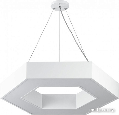 Подвесная люстра ЭРА Geometria Hexagon SPO-124-W-40K-051 Б0058882
