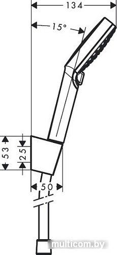 Душевой гарнитур Hansgrohe Crometta Vario EcoSmart 26693400