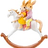 Статуэтка Elan Gallery Кролики на лошадке-качалке 210141