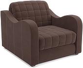 Кресло-кровать Мебель-АРС Барон №4 (велюр, молочный шоколад НВ-178 13)