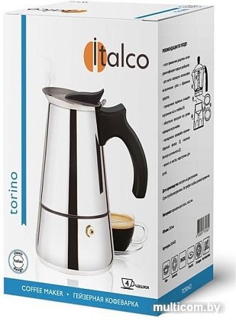 Гейзерная кофеварка Italco Torino (4 порции)