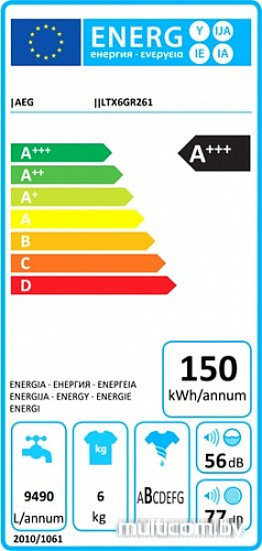 Стиральная машина AEG LTX6GR261