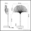 Настольная лампа Odeon Light 4870/1T Ventaglio