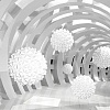 Фотообои Citydecor Тоннель: Шары 3D 400x260