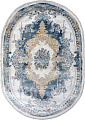 Ковер для жилой комнаты Safyun Liparis LP364-CREAM-BLUE-OVAL (2x3)