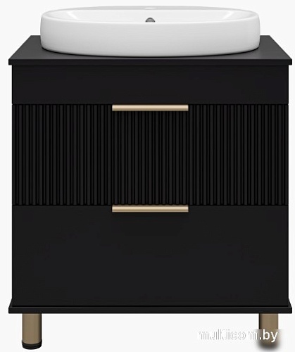 Brevita Тумба под умывальник Enfida 70 ENF-06070-0242Я (черный матовый)