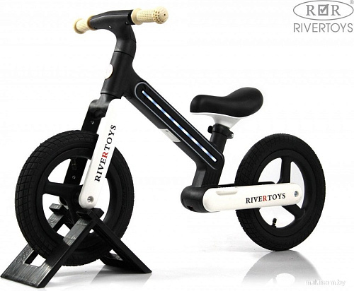 Беговел RiverToys HB-002 (черный)