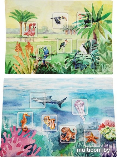 Магнитная доска Десятое королевство Магнитные истории. Бегемотик ищет друзей 02653