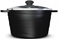 Кастрюля НМП Каменная Черный гранит 186630
