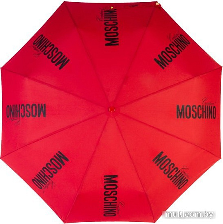 Зонт Moschino 8730-OCA Couture Gold Red