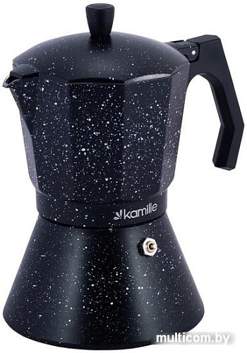 Гейзерная кофеварка Kamille KM 2513MR