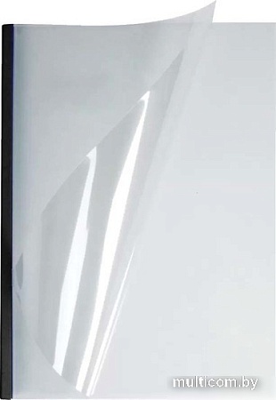 Пластиковая обложка для переплета OPUS Metalbind O.Easy Cover A4 10 мм EASYCOVERA4DC10CZA30 (30 шт, прозрачный/черный)