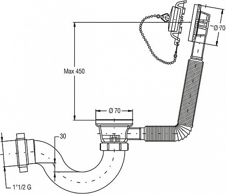 Сифон Bonomini 4149EX64B0