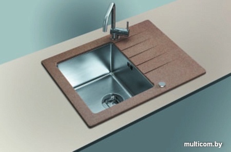 Кухонная мойка Tolero TTS-660 (серый 701)