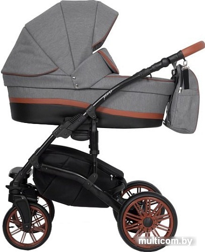 Универсальная коляска Riko Piano (3 в 1, 04 anthracite)