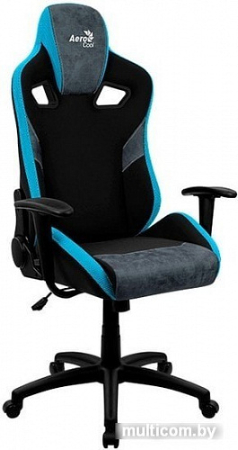 Кресло AeroCool Count Steel Blue (черный/синий)