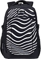 Школьный рюкзак Torber Class X Зебра T9355-22-ZEB