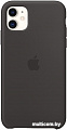 Чехол Apple Silicone Case для iPhone 11 (черный)