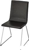 Стул Ikea Вольфганг (хром/бумстадт черный) 004.023.56
