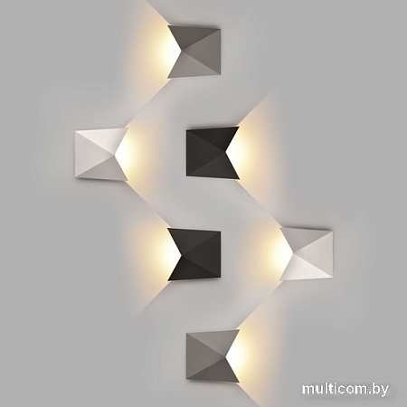 Уличный настенный светильник Elektrostandard 1517 Techno (черный)