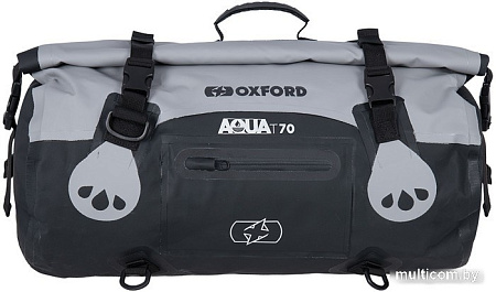 Спортивная сумка Oxford Aqua T-70 Roll Bag OL483 (серый/черный)