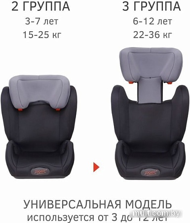 Детское автокресло Siger Дельта Fix (sky dark)