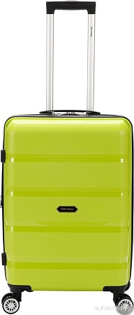 Чемодан-спиннер Torber В Отпуск T1902M (салатовый)