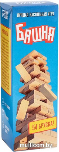Настольная игра Время игры Падающая башня 9223588