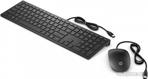 Мышь + клавиатура HP Pavilion 400 (черный)