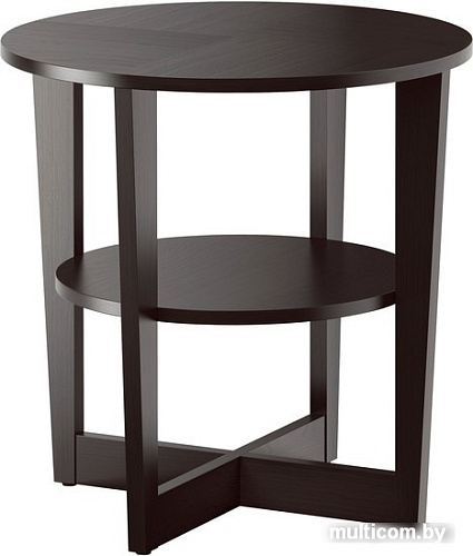 Журнальный столик Ikea Веймон (черный/коричневый) [401.366.81]
