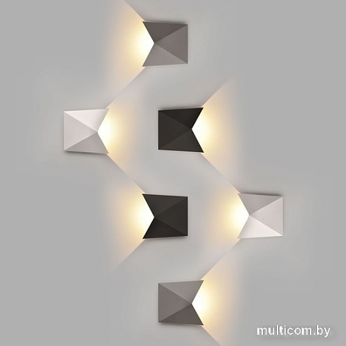 Уличный настенный светильник Elektrostandard 1517 Techno (черный)