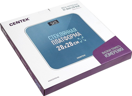 Напольные весы CENTEK CT-2443 (синий)