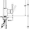 Смеситель TEKA ARK 938 TG (оникс) [23938120Q]
