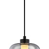 Подвесная люстра Ambrella light LH11052 BK/SM (черный/дымчатый)