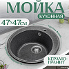 Кухонная мойка Saniteco Nova (графит)