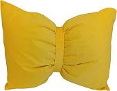 Декоративная подушка Sled Бант 45x35x17 (желтый)