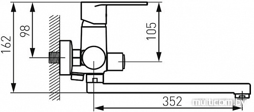 Смеситель Ferro Algeo BAG5A