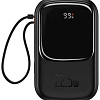 Внешний аккумулятор Baseus Qpow Pro with cable Type-C built-in 22.5W 20000mAh (черный)