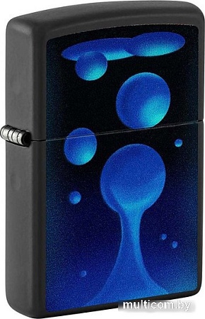 Зажигалка Zippo Lava Lamp Black Matte 48675