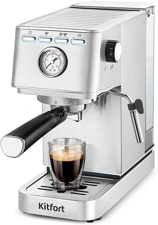 Рожковая кофеварка Kitfort KT-7254