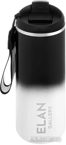 Термокружка Elan Gallery 280200 500мл (черный/белый)