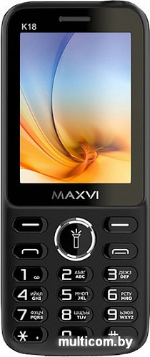 Мобильный телефон Maxvi K18 (черный)