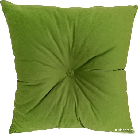 Декоративная подушка Sled Квадратная 40x40x12 (салатовый)