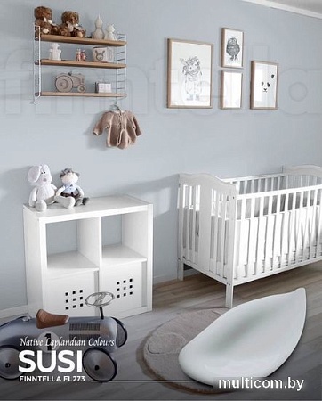 Краска Finntella Foxy Lapselli Matte Susi F-50-1-1-FL273 0.9 л (серый)