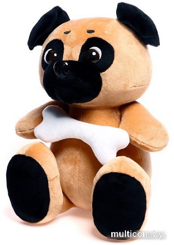 Классическая игрушка Pomposhki Собака Мопс 25см 9322298