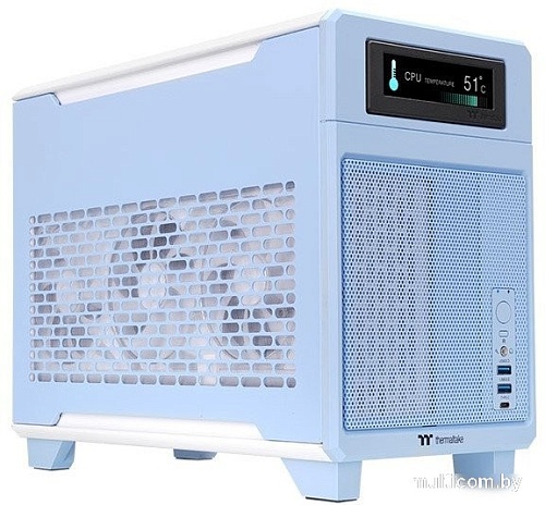 Корпус Thermaltake TR100 Hydrangea Blue CA-11A-00SFNN-00