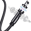 Кабель Usams USB Type-A - Lightning/MicroUSB/Type-C US-SJ474 (1 м, черный)